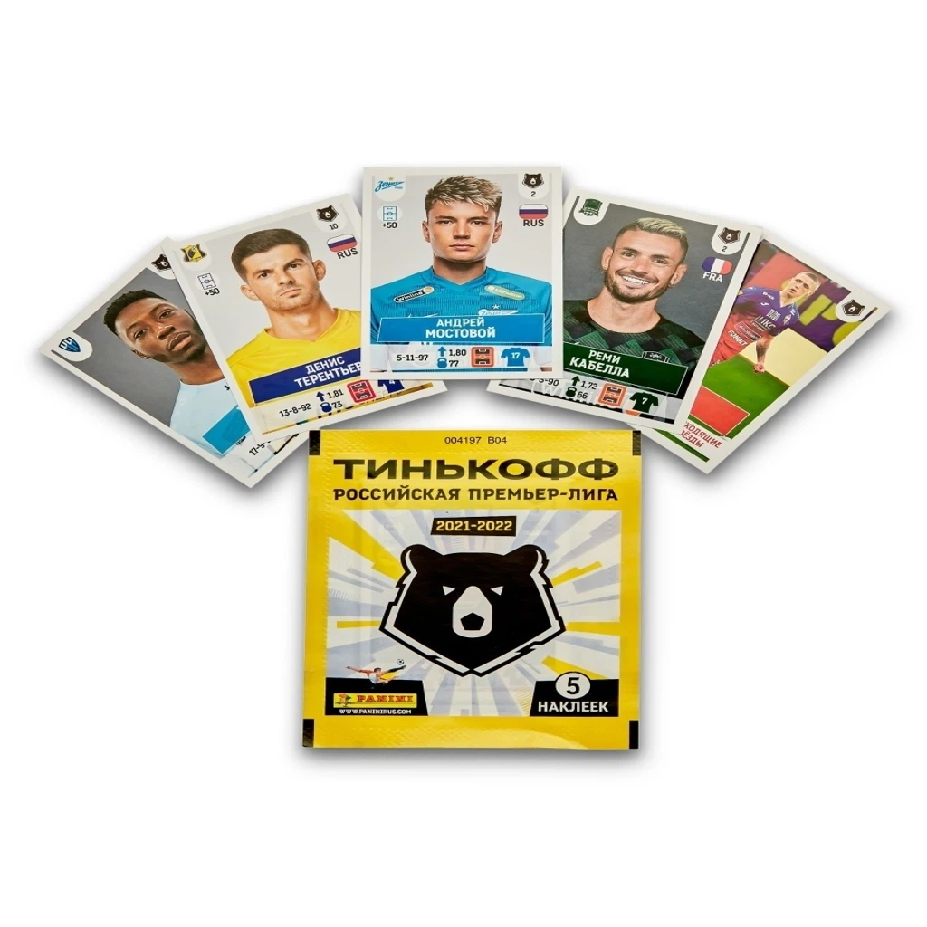 Panini Российская Премьер-Лига 2021-2022. Блистер